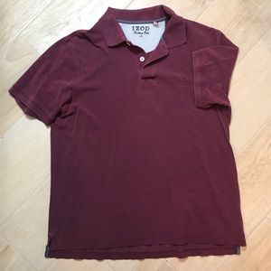 Maroon Izod Heritage Polo